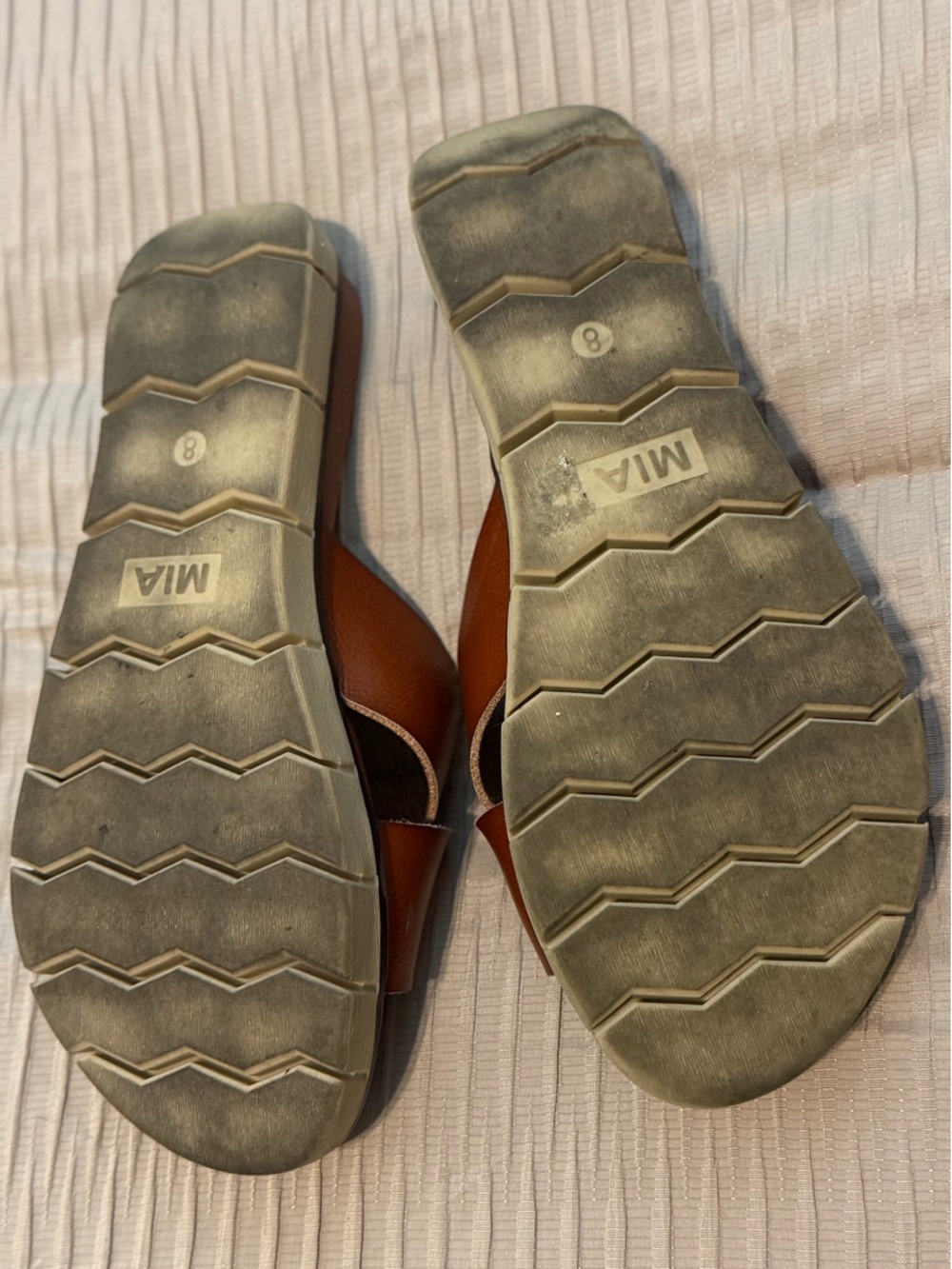MIA Women's Elissa Crisscross Slide Sandal size 8 - Picture 5 of 10